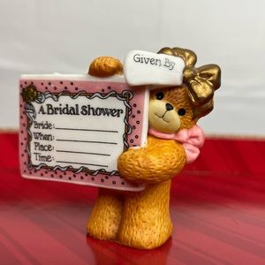 Vintage and Collectible- Lucy Rigg : Teddy Bear “Bridal Shower” by Lucy and Me